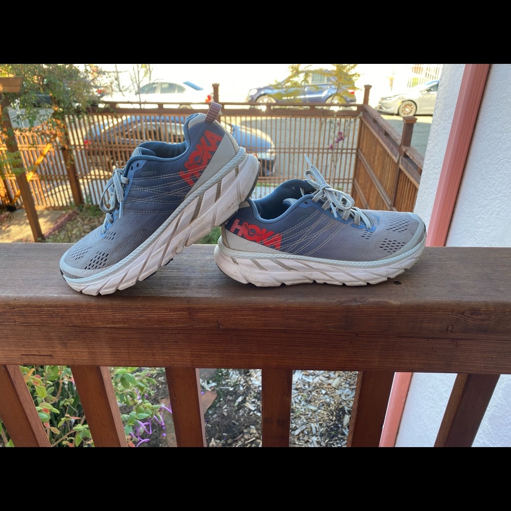 Barely worn Hoka W Clifton, women’s US sz 7, EU 38 2/3